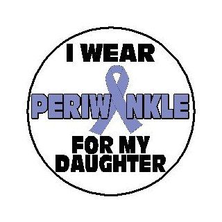 I Wear Periwinkle For My Daughter 1.25" Magnet   Awareness Ribbon for Stomach Cancer  Other Products  