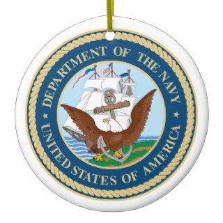 Department of the Navy Christmas Tree Ornament
