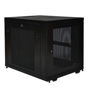 Tripp Lite 12U Rack Enclosure Server Cabinet Doors and Sides 300 lb. Capacity SR12UB
