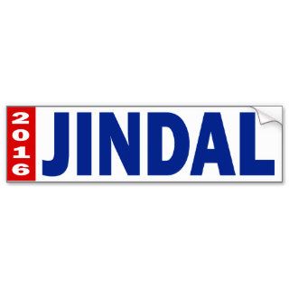 Jindal 2016 bumper stickers