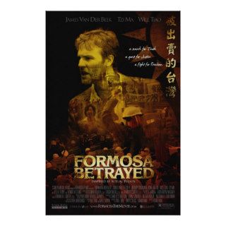 Official Formosa Betrayed Movie Poster