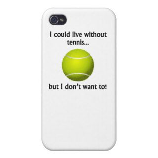 I Could Live Without Tennis iPhone 4/4S Case