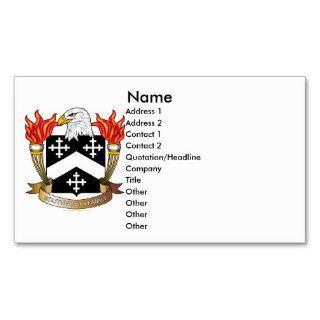 Southworth Family Crest Business Card Templates