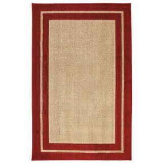Mohawk Marlow Madder Aureo 3 ft. 4 in. x 5 ft. Accent Rug 357788