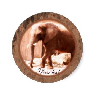 African Elephant Sticker