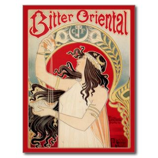 Bitter Oriental (Red) Postcard
