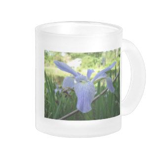Blue Louisiana Iris Coffee Mugs
