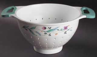 Pfaltzgraff April  Melamine Colander, Fine China Dinnerware   Stoneware, Floral