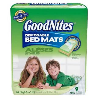 GoodNites Disposable Bed Mats (9 count)