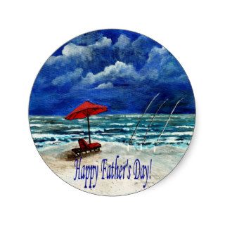 Happy Father's Day Fishing Gifts Stickers