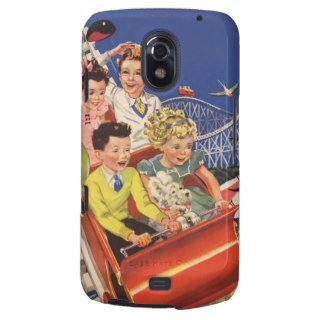 Vintage Children Balloons Dog Roller Coaster Ride Samsung Galaxy Nexus Case