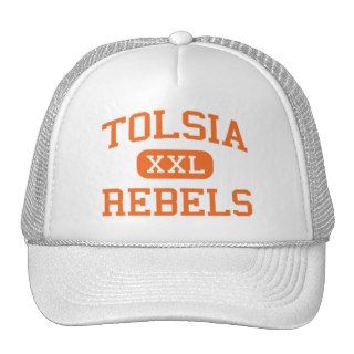 Tolsia   Rebels   High   Fort Gay West Virginia Mesh Hats