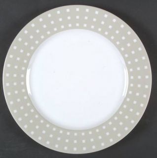 Studio Nova Avenue Taupe Dinner Plate, Fine China Dinnerware   Taupe Or White Ch