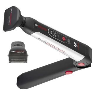 MANGROOMER   ULTIMATE PRO Back Shaver with 2 Shock Absorber Flex Heads and