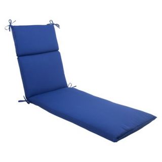 Outdoor Chaise Lounge Cushion   Navy Fresco Solid