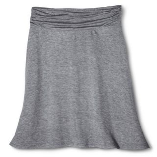 Merona Womens Jersey Knit Skirt   Grey   M