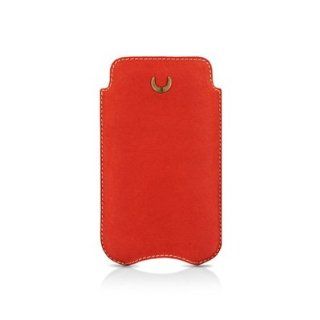 Beyza SlimLine Leather Classic case SLC01 (Flo Fuchsia) for iPhone 4/4s Cell Phones & Accessories