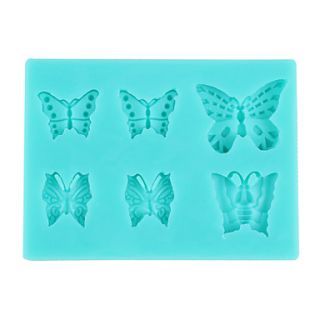 Silicone Cake Decorating Mold Butterfly Shape