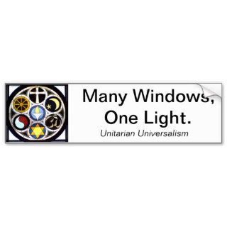 Unitarian Universalist Bumper Sticker