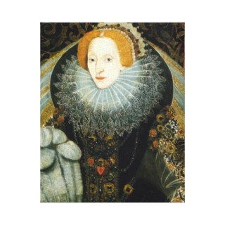 Elizabeth I (Queen of England) 3 Gallery Wrap Canvas