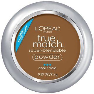 L'Oreal Paris True Match Powder, Cocoa, 0.33 Ounces  Face Powders  Beauty