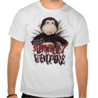 Team Monkey Vampire Shirts