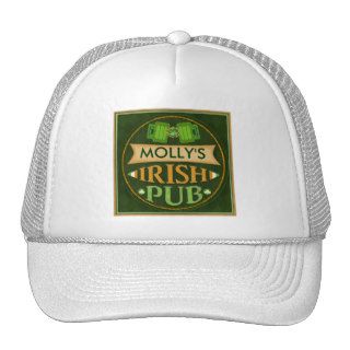 Custom Name  Irish Pub St. Patrick's Day Hat