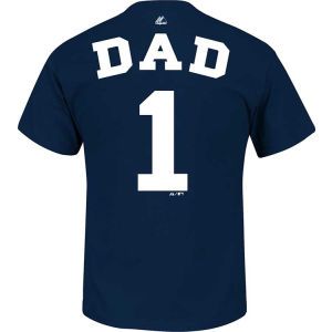 New York Yankees Majestic MLB Team Dad T Shirt