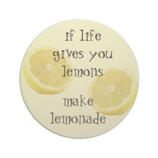 Lemonade   if life gives you lemons beverage coaster