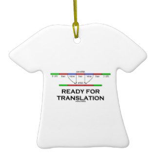 Ready For Translation (pre mRNA Into mRNA) Christmas Tree Ornament