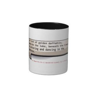 Wordsworth</A>—I Wandered Lonely as a Cloud. A Coffee Mugs