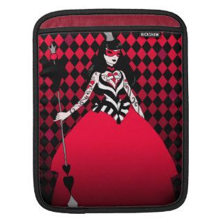 iPad sleeve tattooed Red Queen Alice in Wonderland