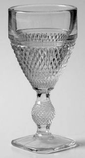 Cambridge Mt. Vernon Clear Wine Glass   Clear, Heavy Crystal