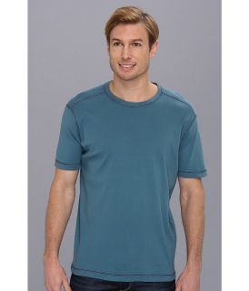 Agave Denim R. August S/S Crew Mens T Shirt (Blue)