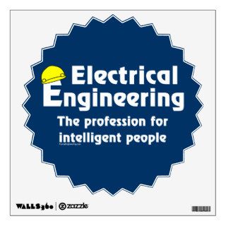 Smart Electrical Engineer Wall Sticker