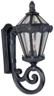 Maxim 30259CDOB 3 Light Outdoor Wall Sconce from the Essex Collection, Oriental Bronze   Wall Porch Lights  