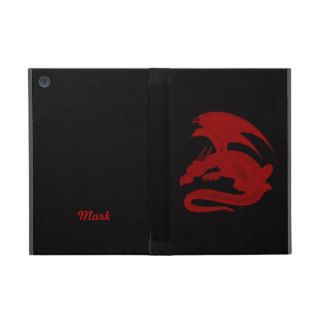 Custom Red Dragon Drakon Maionios iPad Mini Case