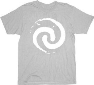 The Last Airbender Air Clan Silver Adult T Shirt Tee (X Small) Clothing