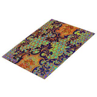 Vintage Psychedelic Wallpaper Floral Pattern Puzzles