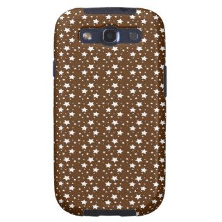 Brown Starry Samsung Galaxy S3 Cases