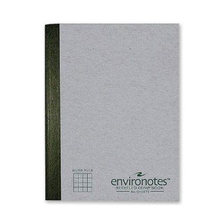 Roaring Spring Paper Products Recycled Composition Book, 9 3/4 x 7 1/2 Inches Graph Ruled, 80 Sheets (77271)  Composition Notebooks 