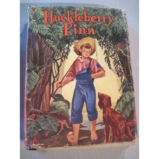 Huckleberry Finn by Mark Twain, Whitman Number 2156 Mark Twain Books