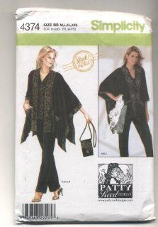 Simplicity Patty Reed Designs Everybody Knit Top, Pants, Jacket and Purse Sewing Pattern #4374