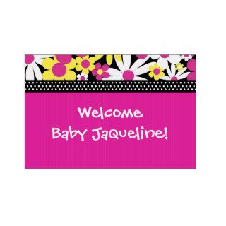 Welcome New Baby Yard Sign