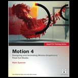 Apple Pro Training Series Motion 4   With DVD