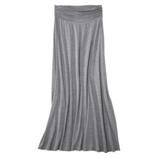 Merona Womens Knit Maxi Skirt   Heather Grey   L