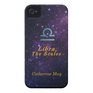 "Your name/initials" Libra the Scales iPhone 4 Cover