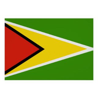 Guyana Flag Print