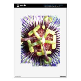Close Up of The Centre Of a Passiflora Flower iPad 3 Decals