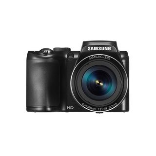 Samsung WB110 20.2MP Black Digital Camera Samsung Point & Shoot Cameras
